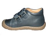 Develab - Halfhoge Schoen - Donker Blauw - Leder - Klittenband - Uitneembaar Voetbed