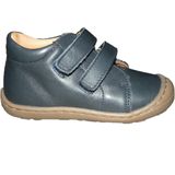 Develab - Halfhoge Schoen - Donker Blauw - Leder - Klittenband - Uitneembaar Voetbed