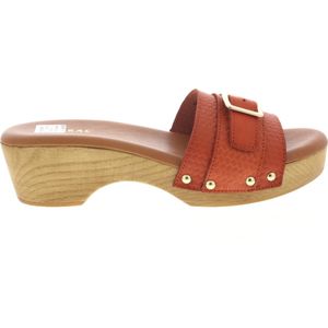Dames Slippers Red-rag 79562-362 Orange Oranje