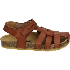 Develab 49001 - SandalenJongensKindersandalen - Kleur: Cognac - Maat: 24