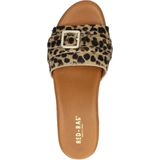 Red-Rag 79606 Hakken Dames - Bruin - Ponyhair - Tijgerprint