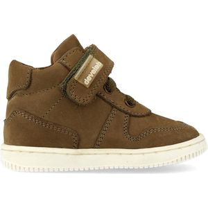 Develab - 45831 - Sneakers - Groen - Leer - Klittenband