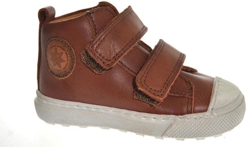 Develab - 45835 637 - Klittenbandschoen - Blauw - Leer - Uitneembare Binnenzool