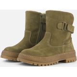 Develab Enkellaarsjes groen Nubuck