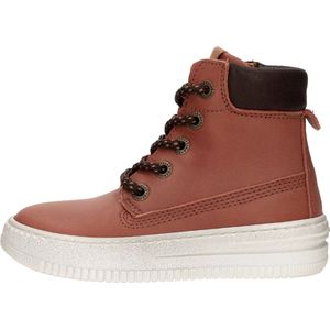 Develab Leren Enkelboots Cognac
