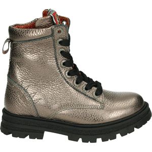 Red-Rag 12438 Veterboots - Laarzen Met Veters - Meisjes - Brons - Maat 30