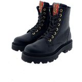 Red-Rag 12474 veter boots zwart, 32