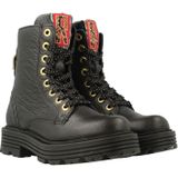 Red Rag - 12474 - Casual Schoenen - Zwart - Glad Leer - Rubber Zool