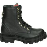 Red Rag - 12474 - Casual Schoenen - Zwart - Glad Leer - Rubber Zool