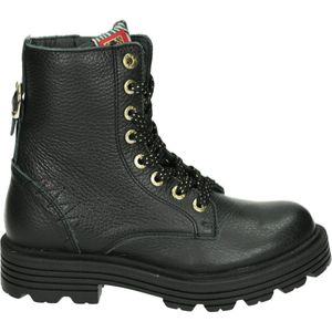 Red Rag - 12474 - Casual Schoenen - Zwart - Glad Leer - Rubber Zool