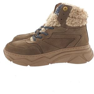 Red-Rag 13332 veter boots lever / taupe, 37 / 4
