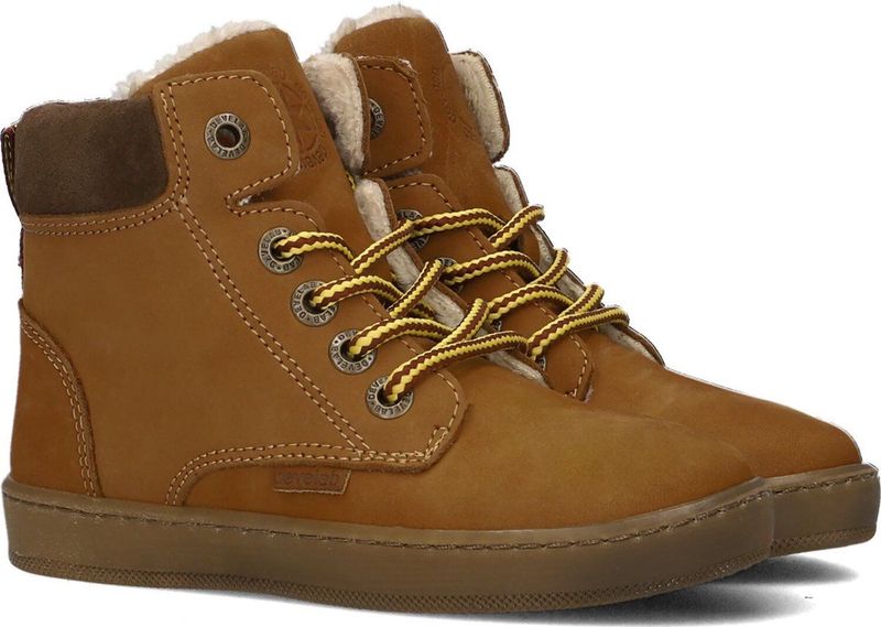 Develab - 45825 - Sneakers - Groen - Nubuck - Rubber Zool