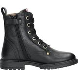 Develab Leren Veterboots Zwart