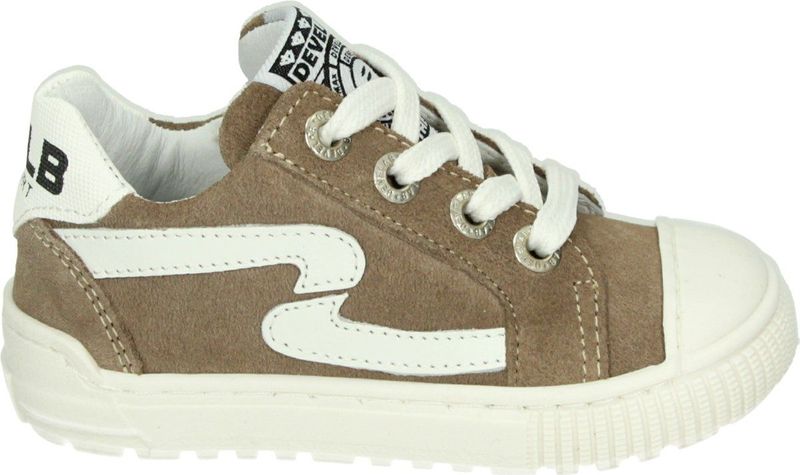 Develab - 45957 - Lage Sneakers - Taupe - Suède