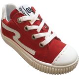 Develab - Lage Schoen - Rood - Leder - Uitneembaar Voetbed