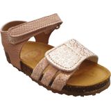 Develab - Sandaal - Pink Metallic - Kurken Voetbed - Verstelbare Klittenbanden