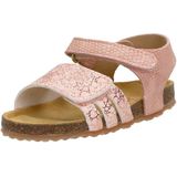 Develab - Sandaal - Pink Metallic - Kurken Voetbed - Verstelbare Klittenbanden