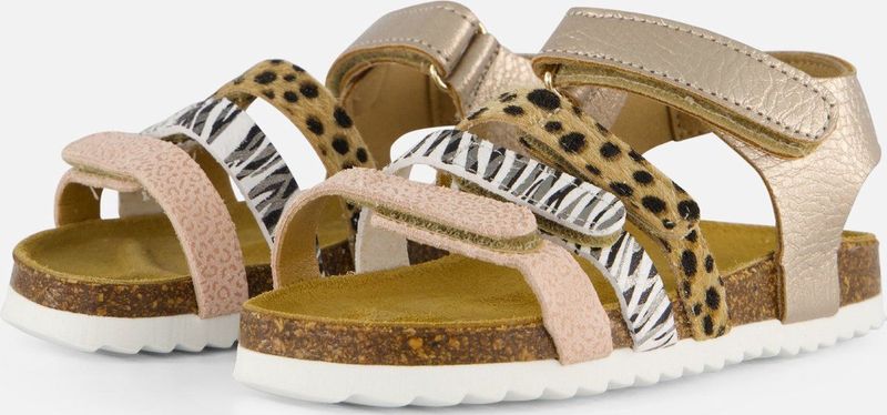 Develab Sandalen goud Leer - Dames