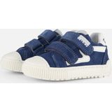 Develab Velcro Sneakers blauw Leer