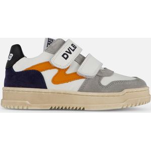 Develab Velcro Sneakers oranje Leer