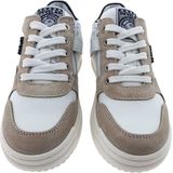 Develab Sneakers - Beige Combi met Wit en Zwart