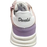 Develab - Lage Sneaker - Roze - Leder - Vetersluiting - Uitneembaar Voetbed