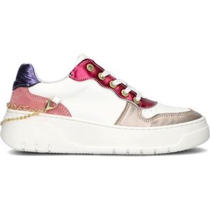 Develab 41882 Lage sneakers - Leren Sneaker - Meisjes - Goud