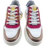 Develab 41882 Lage sneakers - Leren Sneaker - Meisjes - Goud