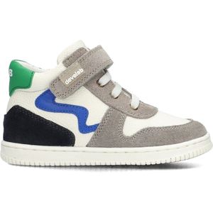 Develab 44311 Sneakers - Leren Sneaker - Unisex - Blauw