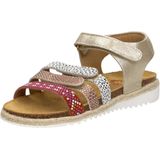 Develab 44334 - MeisjesSandalenKindersandalen - Kleur: Metallics