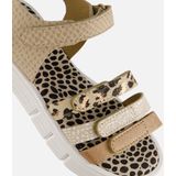 Develab 48422 Sandalen - Meisjes - Beige - Maat 27