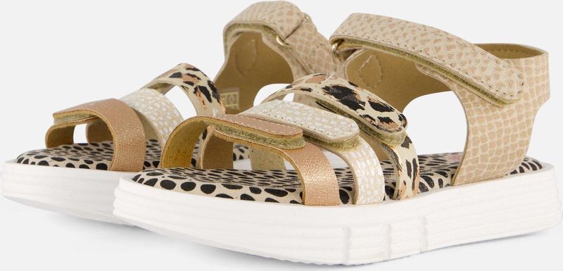 Develab 48422 Sandalen - Meisjes - Beige - Maat 27