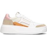 Sun68 Ally Solid Nylon Sneakers - Oranje - Textiel - Casual Design