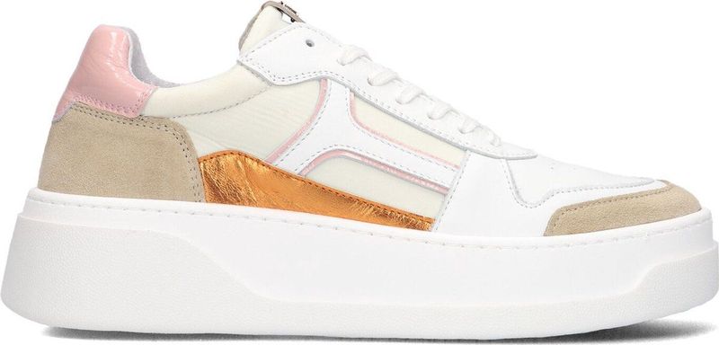 Sun68 Ally Solid Nylon Sneakers - Oranje - Textiel - Casual Design