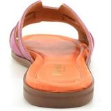 Red-Rag - 79662 Slippers - Rood/Fuchia/Rose - Gezondheidsslippers