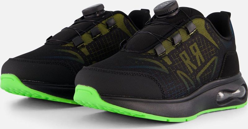 Red-Rag - 15825 Sneakers - Donkergeel - Leer