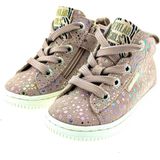 Develab - 44346 Veterboot - Old Pink - Suede - Metallic Opdruk