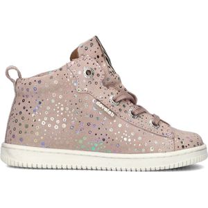 Develab - 44346 Veterboot - Old Pink - Suede - Metallic Opdruk