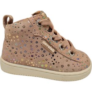 Develab - 44350 - Sneakers - Roze - Nubuck - Rubber Zool