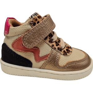 Develab 44352 Klittenbandschoen - Goud - Rubber - Kinderen