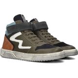 Develab 44357 Sneakers - Leren Sneaker - Jongens - Groen