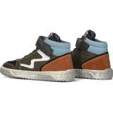 Develab 44357 Sneakers - Leren Sneaker - Jongens - Groen