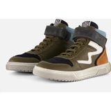 Develab 44357 Sneakers - Leren Sneaker - Jongens - Groen