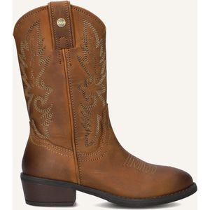 Develab - 44374 - Cowboylaarzen - Cognac - Leer