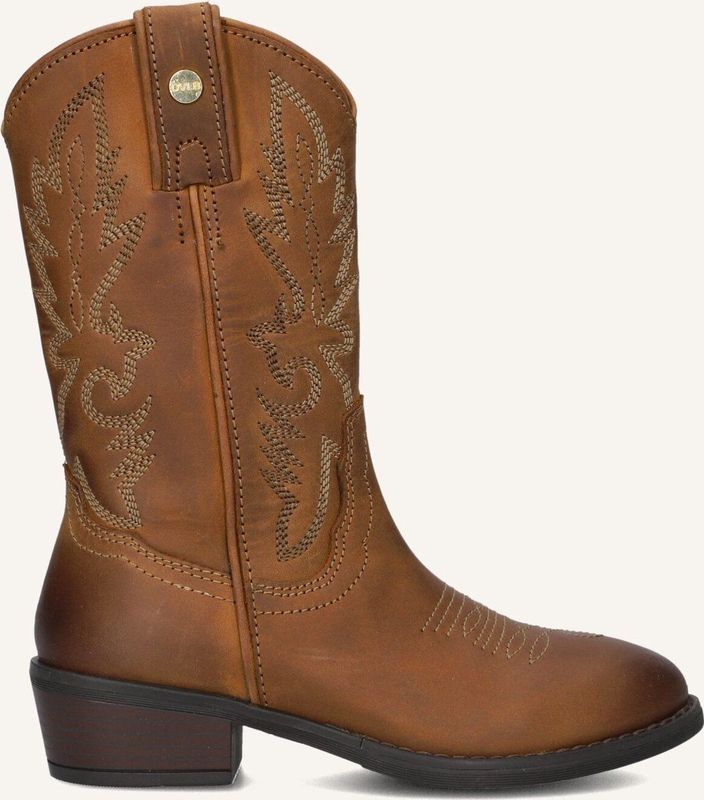 Develab - 44374 - Cowboylaarzen - Cognac - Leer