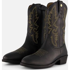 Develab western laarsjes zwart - Dames