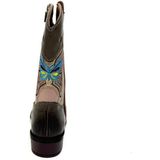 Develab - 44382 - Enkellaarzen - Groen - Leer