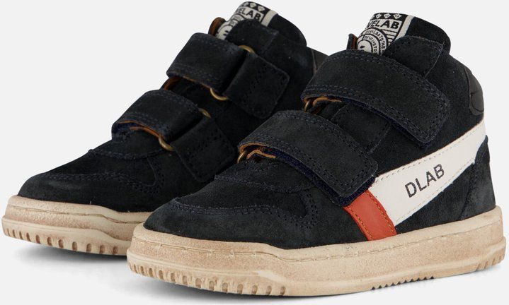 Develab 45149 - Hoge Sneakers - Navy - Suede - Biker Boots