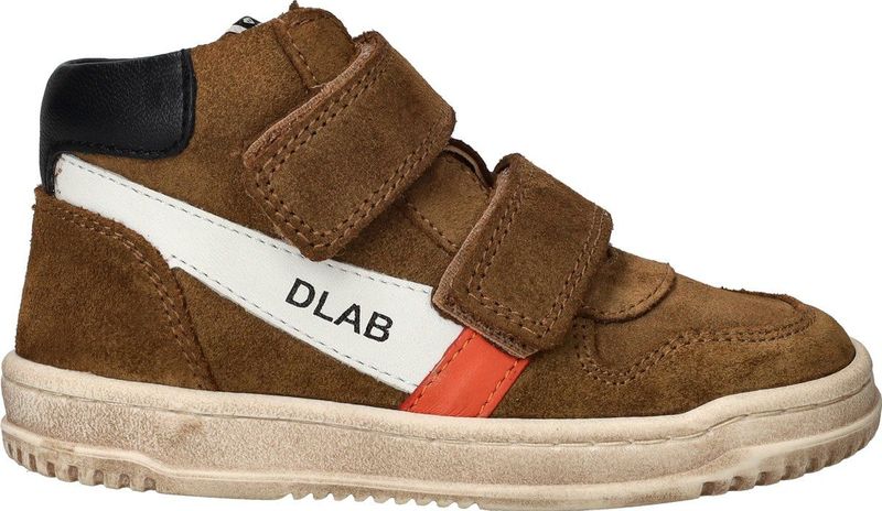 Develab - 45149 - Hoge Sneakers - Cognac - Suede