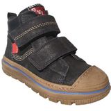 Develab - Halfhoge Schoen - Navy Blauw - Leder - Klittenband